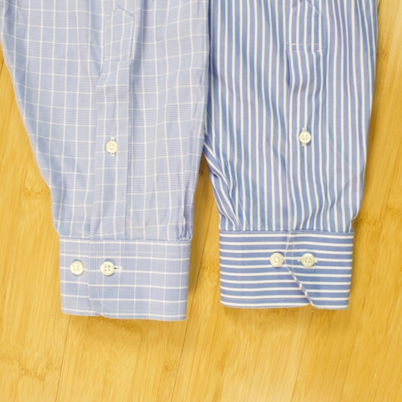 Lot of 2 Brooks Brothers Dress Shirts Sz 16.5 6/7 - Picture 8 of 8